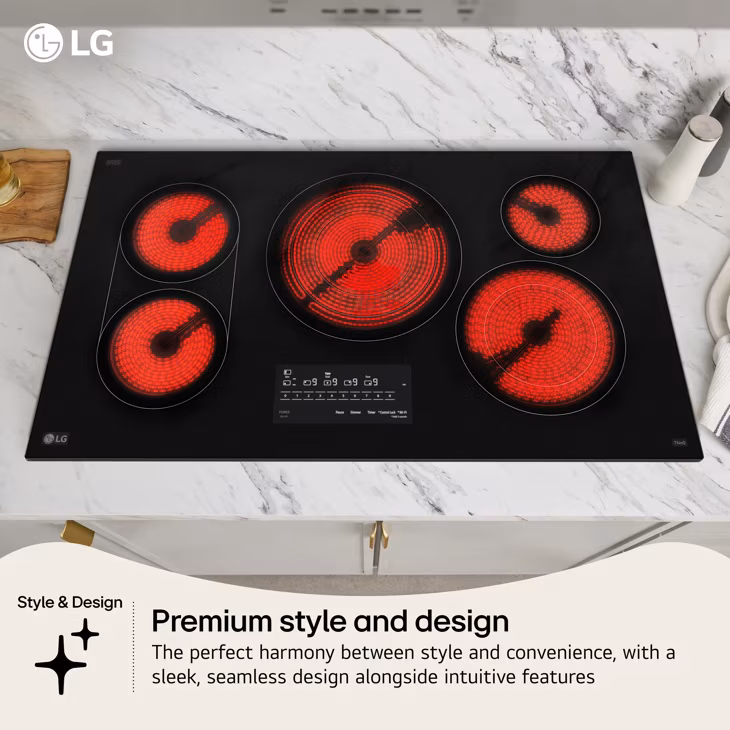 30” Electric Cooktop With Ultraheat™ 2.5kw Element view 3