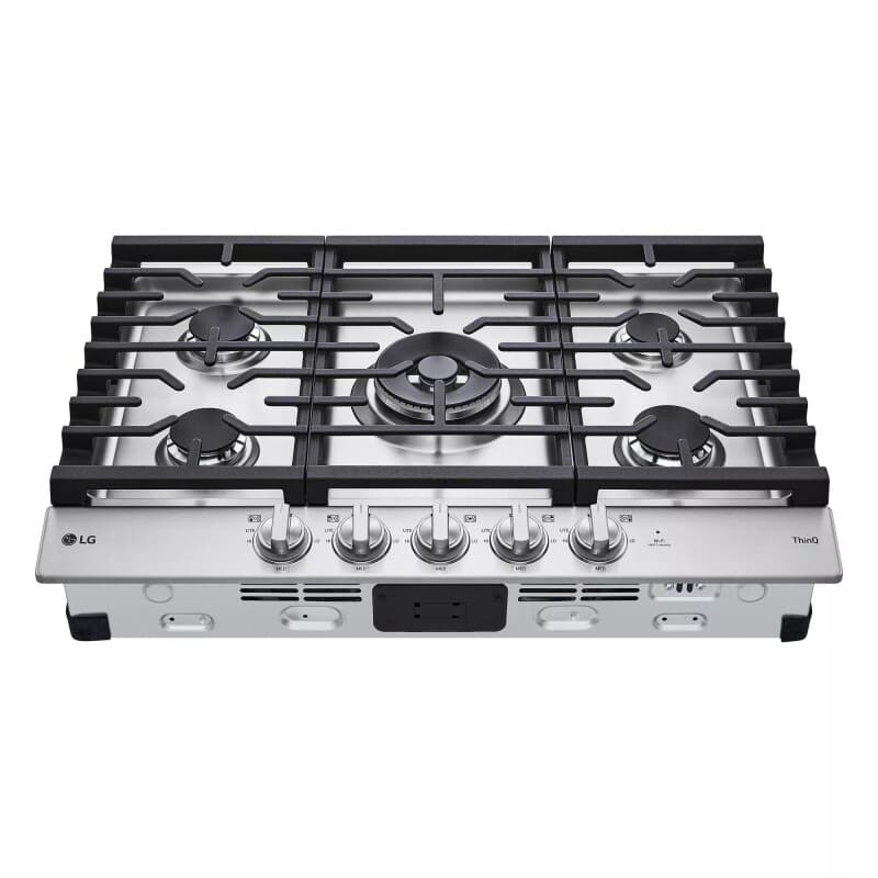 30 Inch Smart Gas Cooktop With Ultraheat™ 22k Btu Dual Burner And Led Knobs view 3
