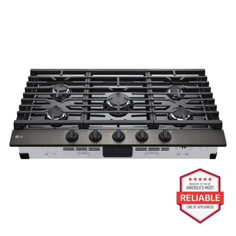 36 Inch Gas Cooktop With Ultraheat™ 20k Btu Burner view 6