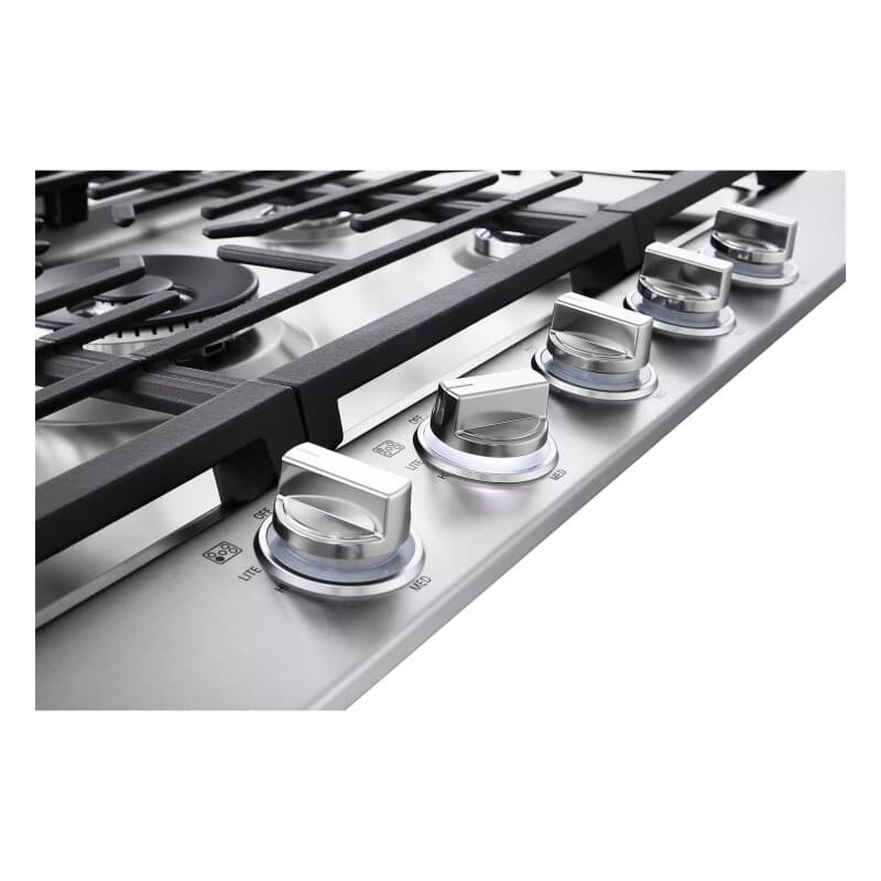 36” Smart Gas Cooktop With Ultraheat™ 22k Btu Dual Burner And Led Knobs view 5