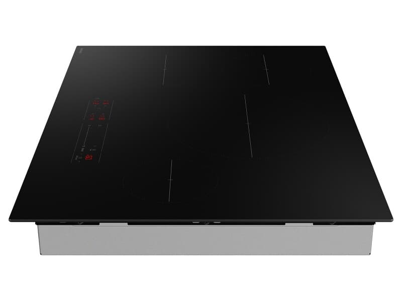 30" Induction Cooktop with Anti-Scratch Glass & Sync Burners in Black view 8