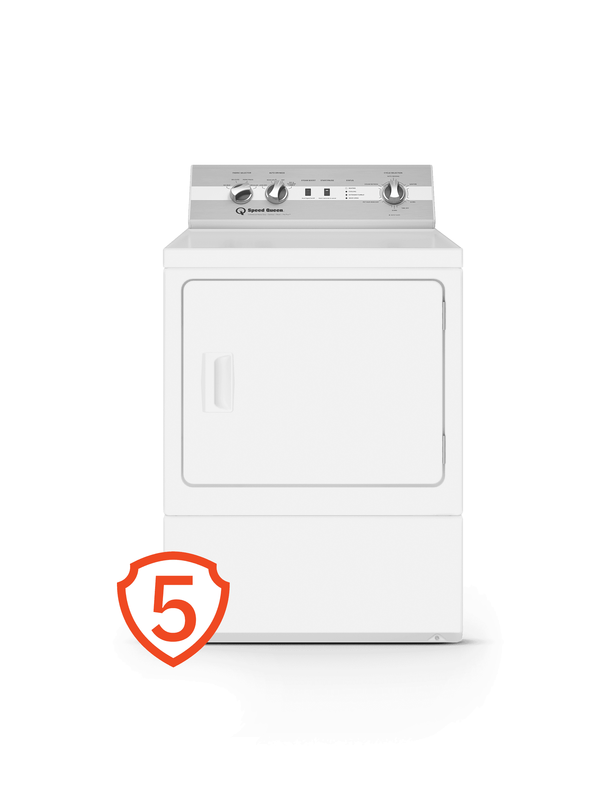 DC5 Sanitizing Gas Dryer with Pet Plus™ view 3