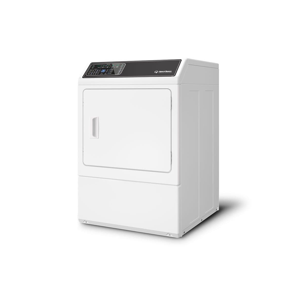 DF7 Sanitizing White Electric Dryer with Front Control view 2