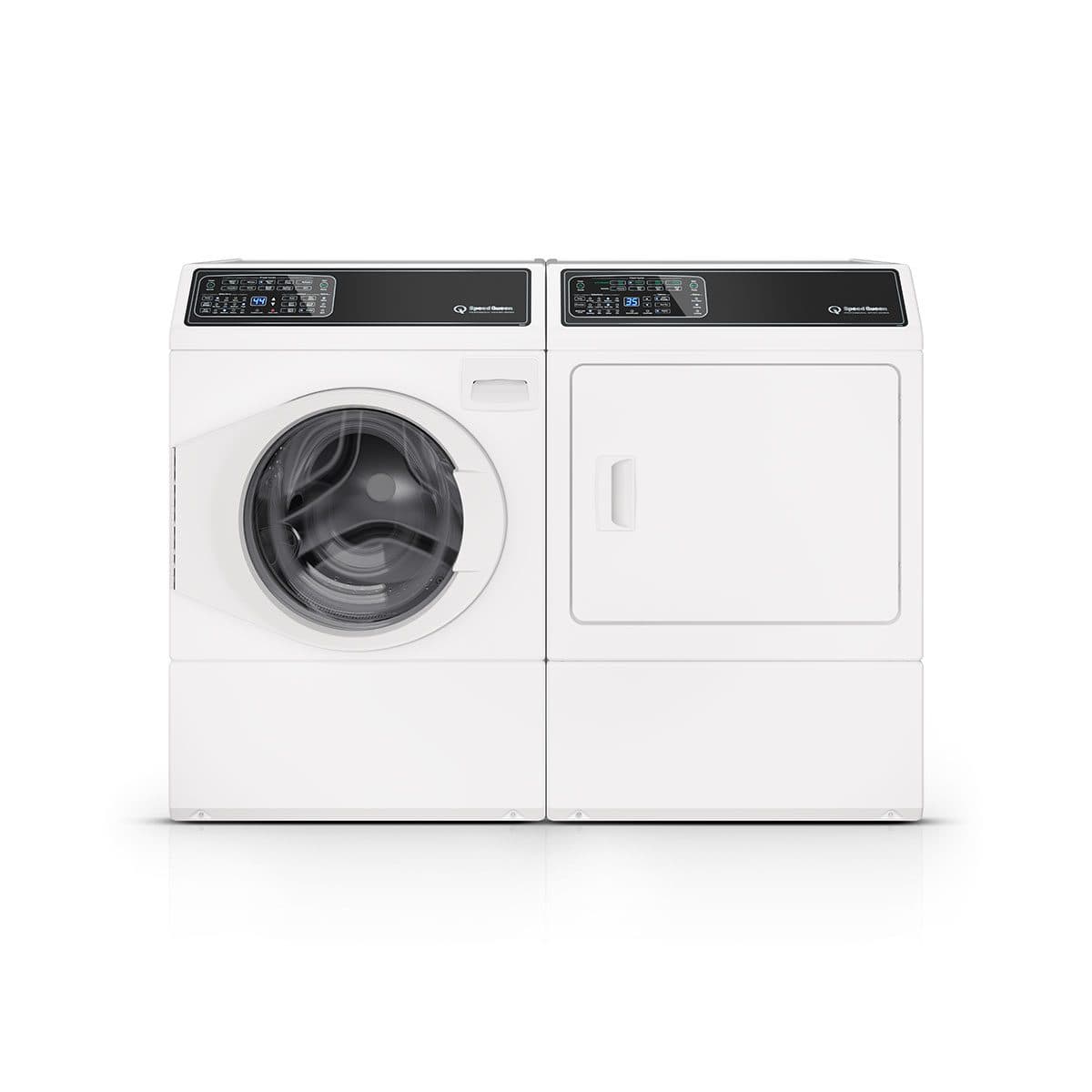 DF7 Sanitizing White Electric Dryer with Front Control view 5