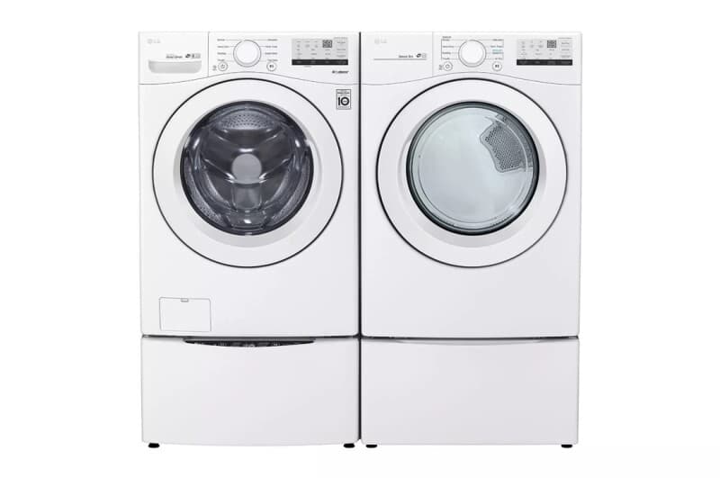 7.4 Cu. Ft. Large Capacity Electric Dryer - White view 9