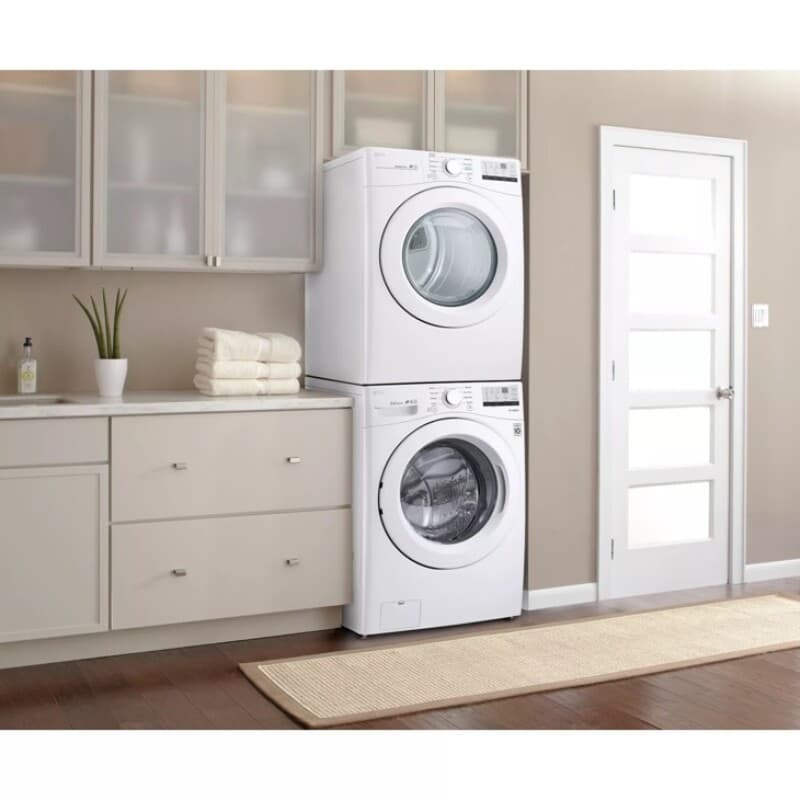 7.4 Cu. Ft. Large Capacity Electric Dryer - White view 6