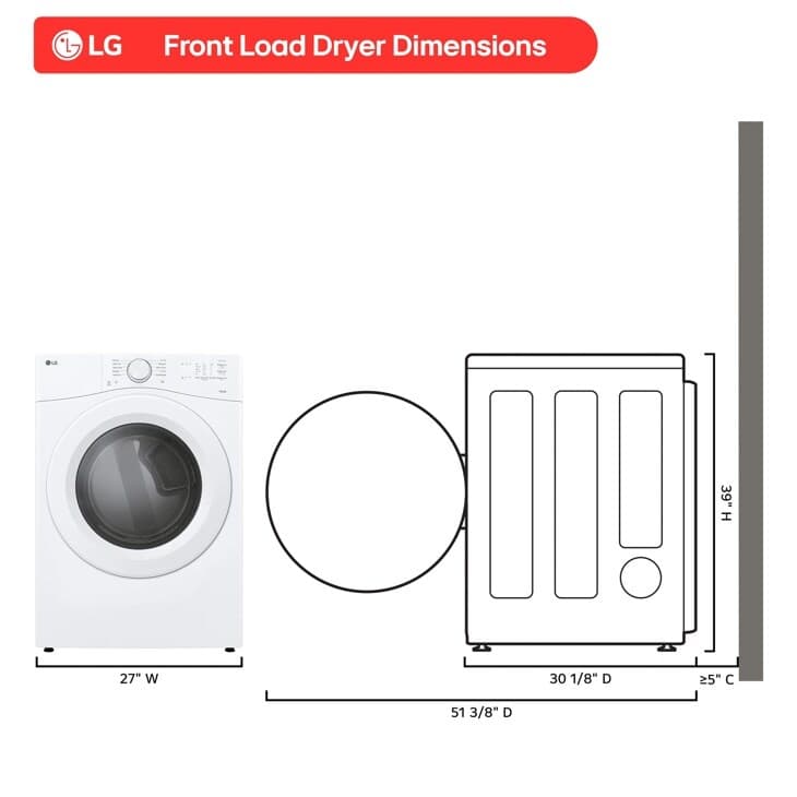 7.4 Cu. Ft. Ultra Large Capacity Smart Front Load Electric Dryer view 10