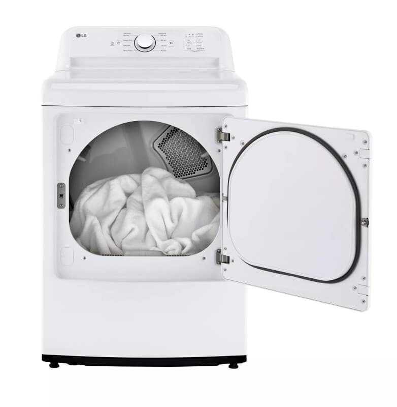 7.3 Cu. Ft. Ultra Large Capacity Rear Control Electric Energy Star Dryer With Sensor Dry view 7