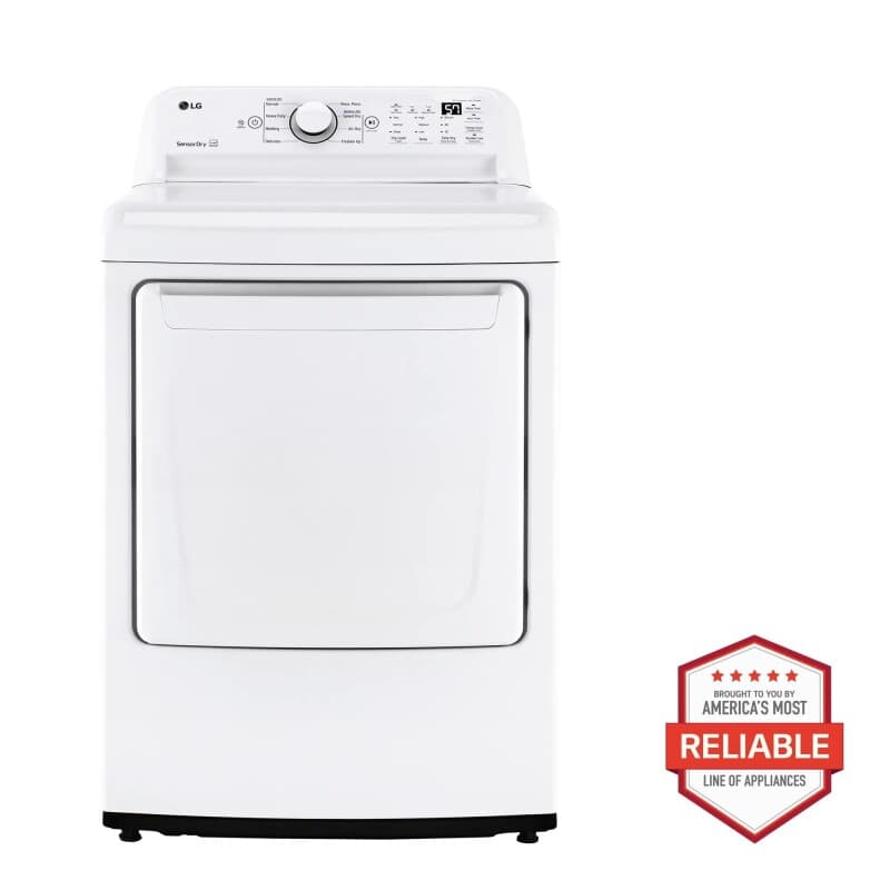 7.3 Cu. Ft. Ultra Large High Efficiency Dryer™, Electric, White