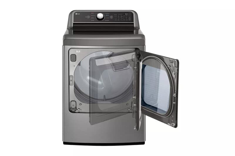7.3 Cu. Ft. Ultra Large Capacity Smart Wi-fi Enabled Rear Control Electric Dryer With Easyload™ Door view 4