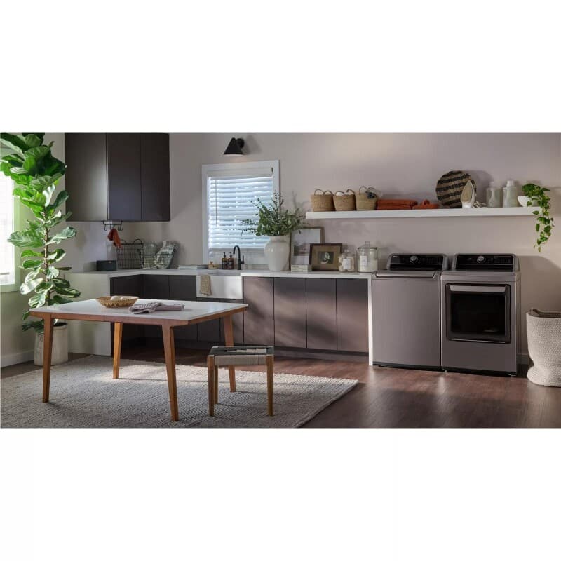 7.3 Cu. Ft. Ultra Large Capacity Smart Wi-fi Enabled Rear Control Electric Dryer With Easyload™ Door view 10