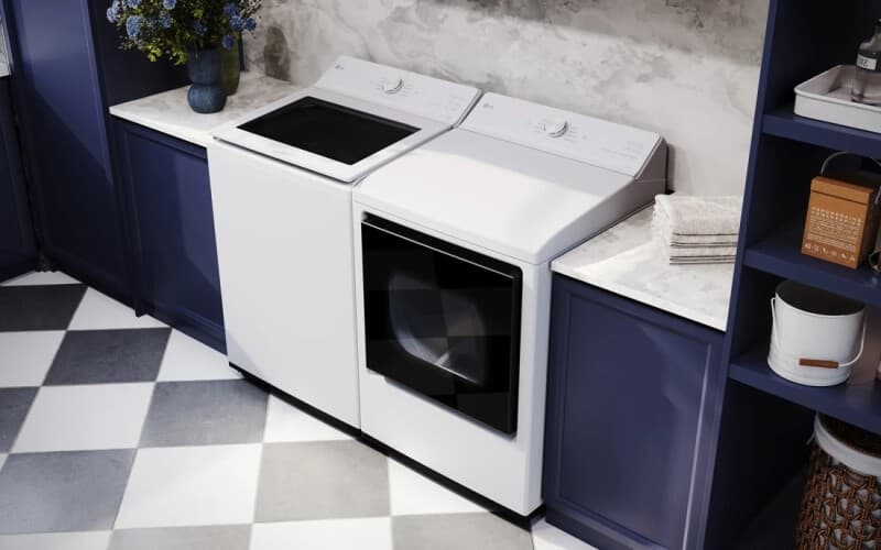 7.3 Cu. Ft. Ultra Large Capacity Rear Control Electric Dryer With Ai Sensing And Thinq® Smart Features view 4