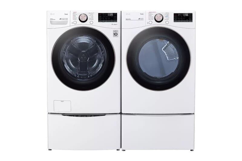 7.4 Cu. Ft. Large Capacity Front Load Electric Dryer - White view 9