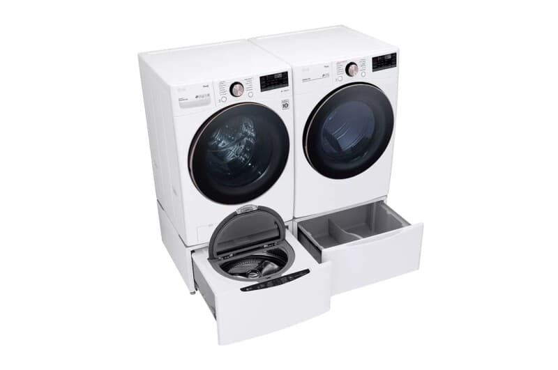 7.4 Cu. Ft. Large Capacity Front Load Electric Dryer - White view 2