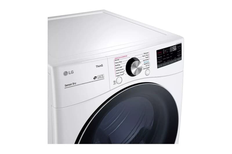 7.4 Cu. Ft. Ultra Large Capacity Smart Wi-fi Enabled Front Load Electric Dryer With Turbosteam™ And Built-in Intelligence view 8