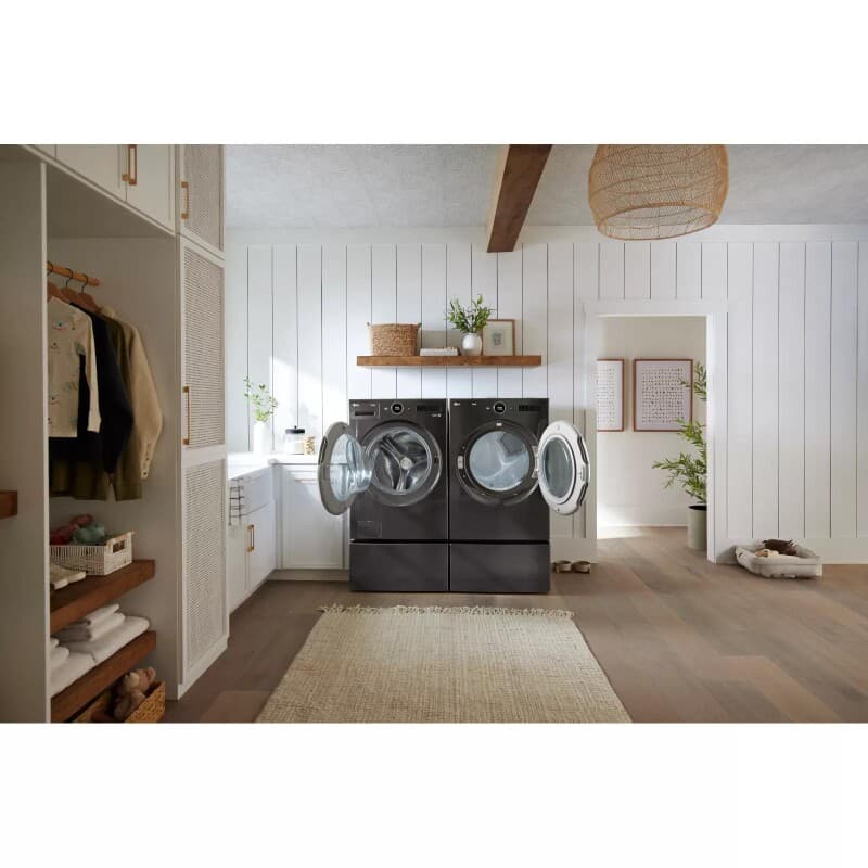 7.4 Cu. Ft. Ultra Large Capacity Smart Front Load Electric Dryer With Built-in Intelligence & Turbosteam® view 10