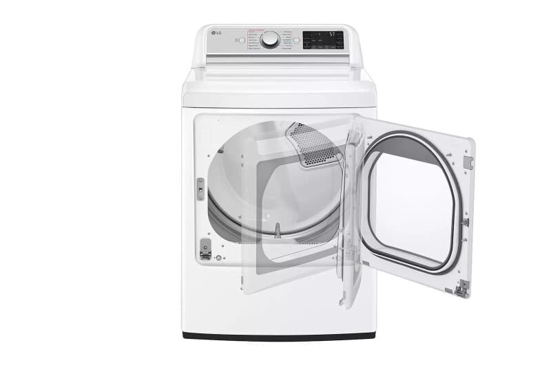 7.3 Cu. Ft. Ultra Large Capacity Smart Wi-fi Enabled Rear Control Electric Dryer With Turbosteam™ view 4