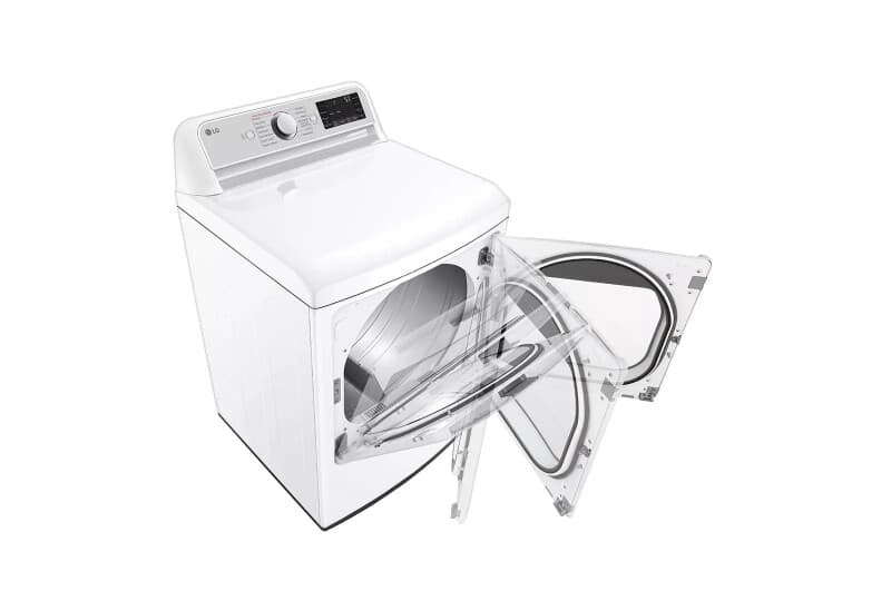 7.3 Cu. Ft. Ultra Large Capacity Smart Wi-fi Enabled Rear Control Electric Dryer With Turbosteam™ view 8