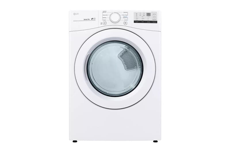 7.4 Cu. Ft. Ultra Large Capacity Front Load Gas Dryer - White
