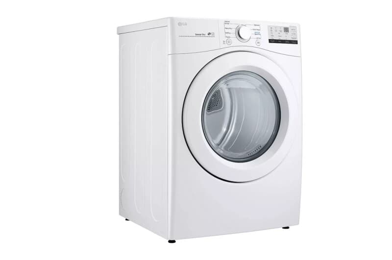 7.4 Cu. Ft. Ultra Large Capacity Front Load Gas Dryer - White view 3