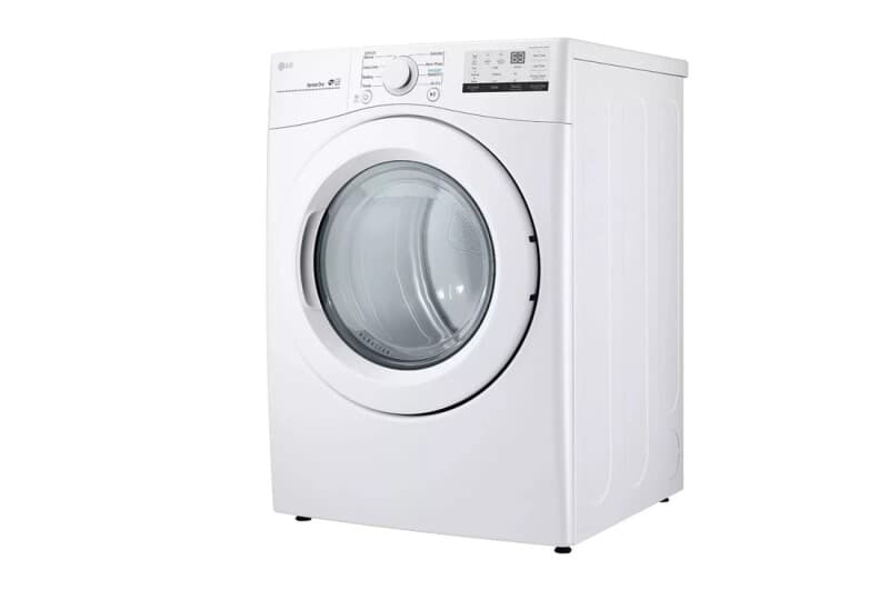 7.4 Cu. Ft. Ultra Large Capacity Front Load Gas Dryer - White view 4