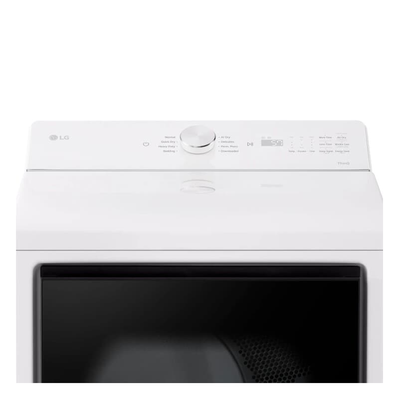7.3 Cu. Ft. Ultra Large Capacity Rear Control Gas Dryer With Ai Sensing And Thinq® Smart Features view 8