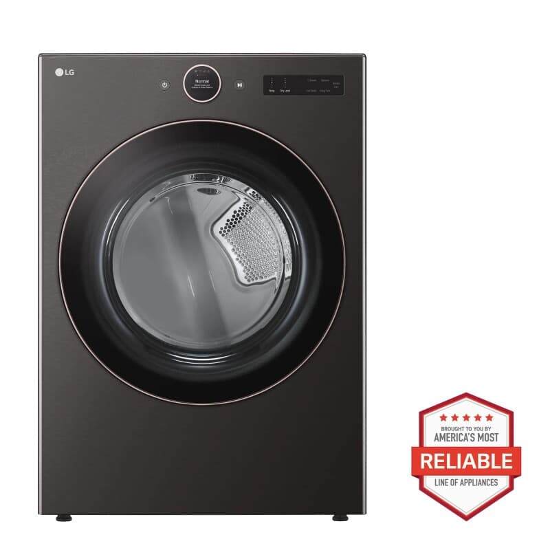 7.4 Cu. Ft. Smart Front Load Gas Dryer With Ai Sensor Dry & Turbosteam™ Technology