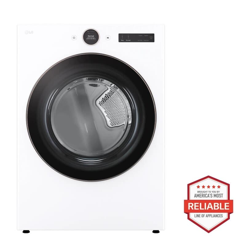 7.4 Cu. Ft. Smart Front Load Gas Dryer With Ai Sensor Dry & Turbosteam™ Technology