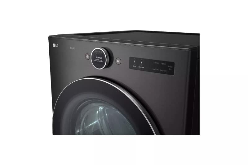7.4 Cu. Ft. Ultra Large Capacity Smart Front Load Gas Dryer With Built-in Intelligence & Turbosteam® view 2