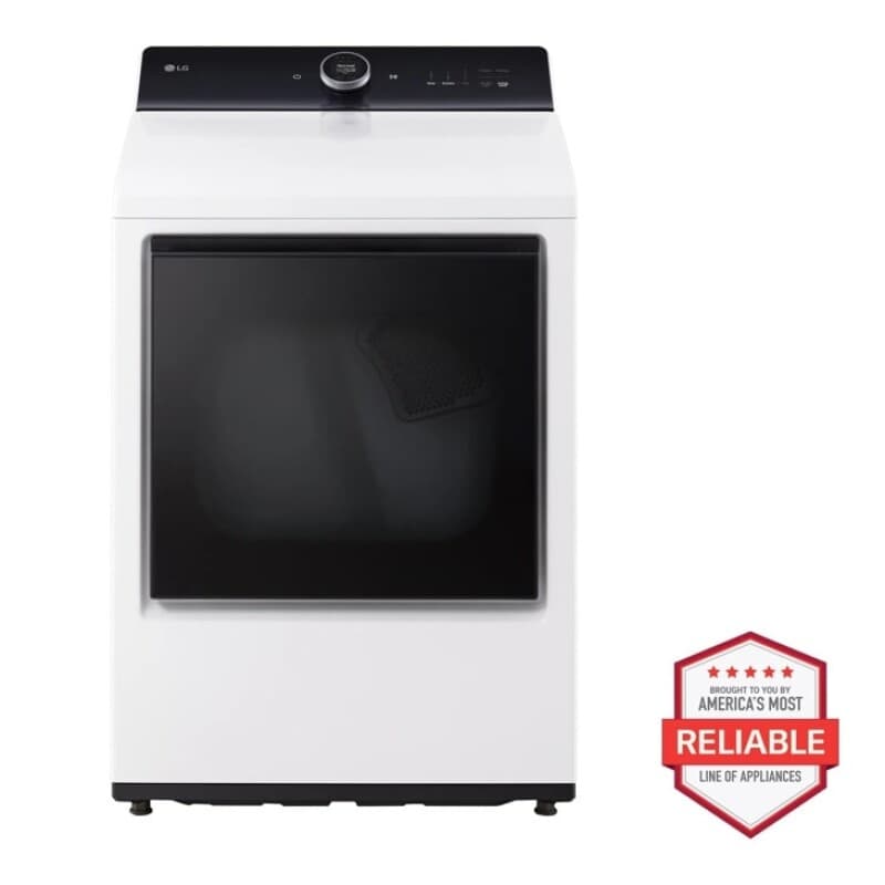 7.3 Cu. Ft. Ultra Large Capacity Rear Control Gas Dryer With Easyload™ Door, Ai Sensing And Turbosteam™