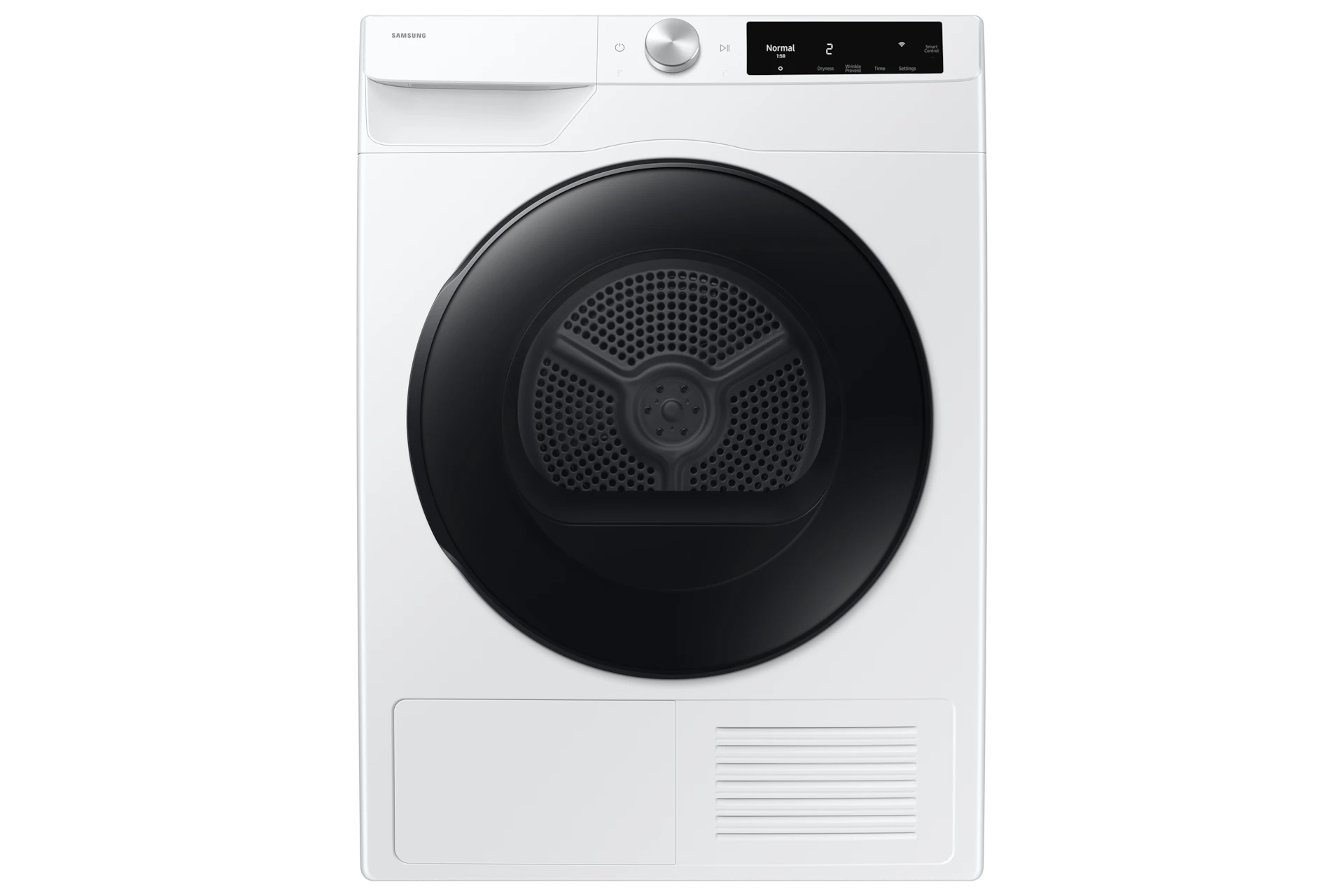 4.0 cu. ft. Smart Dial Heat Pump Dryer with Sensor Dry – White