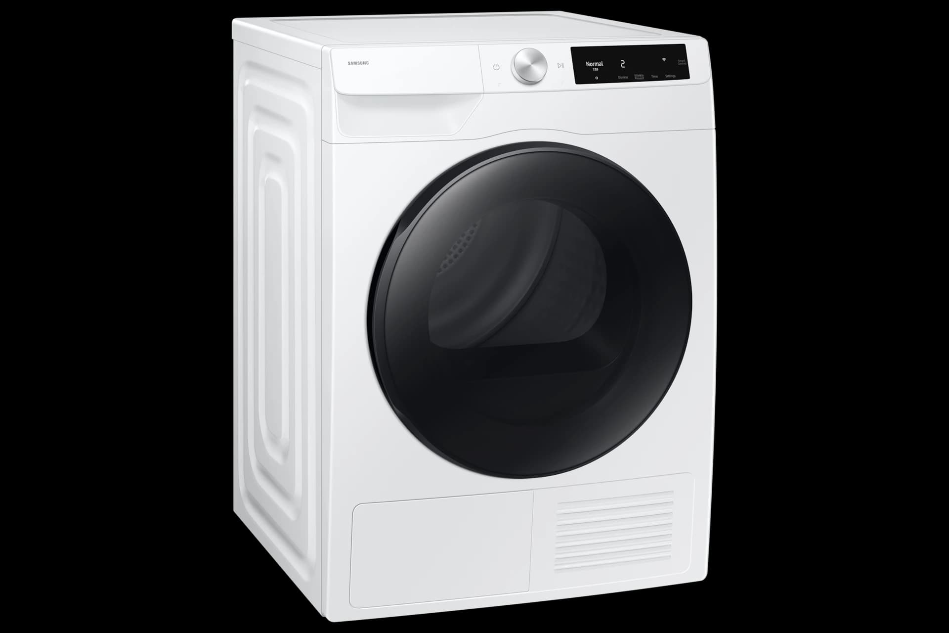 4.0 cu. ft. Smart Dial Heat Pump Dryer with Sensor Dry – White view 9