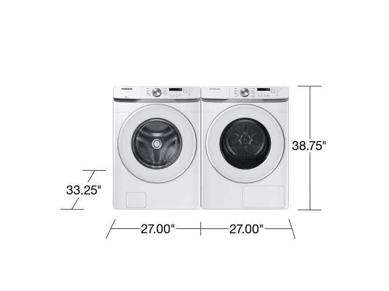 Front Load Ventless Heat Pump DryerVentless Hybrid Heat Pump | Wi-Fi | 7.5 cu.ft. – White view 2