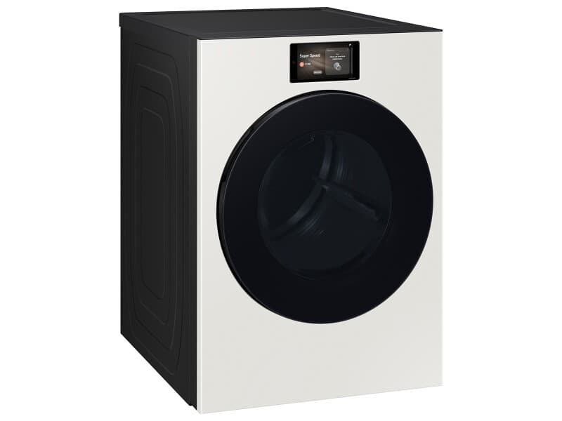Bespoke AI 7.6 cu. ft. Ultra Capacity Front Load Dryer with AI Home & AI Optimal Dry – Ivory view 9