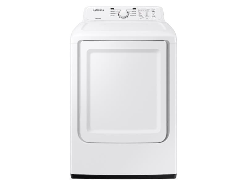 7.2 cu. ft. Electric Dryer with Sensor Dry and 8 Drying Cycles in White view 4