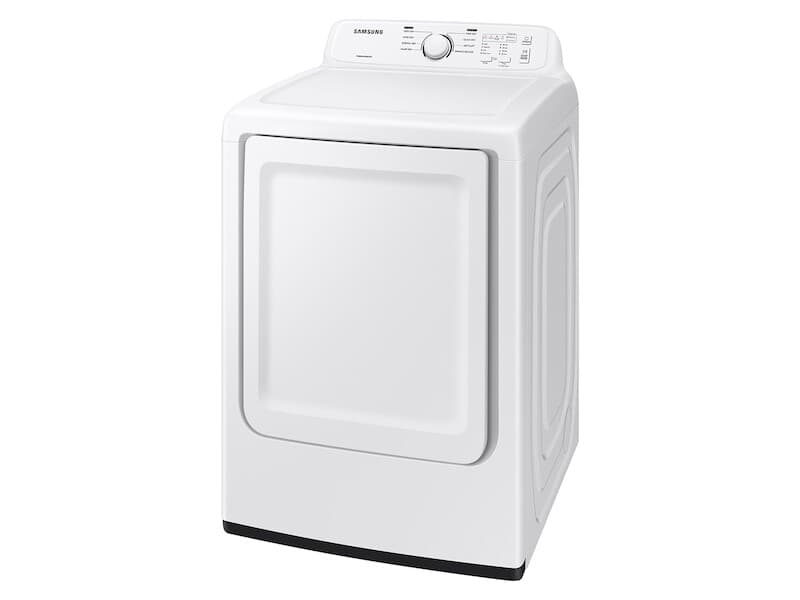 7.2 cu. ft. Electric Dryer with Sensor Dry and 8 Drying Cycles in White view 6