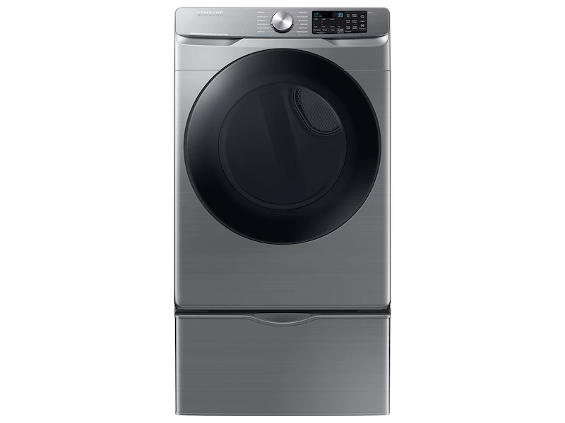 7.5 cu. ft. Smart Electric Dryer with Steam Sanitize+ in Platinum view 8