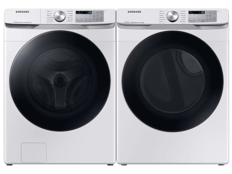 7.5 cu. ft. Smart Electric Dryer with Steam Sanitize+ in White view 10