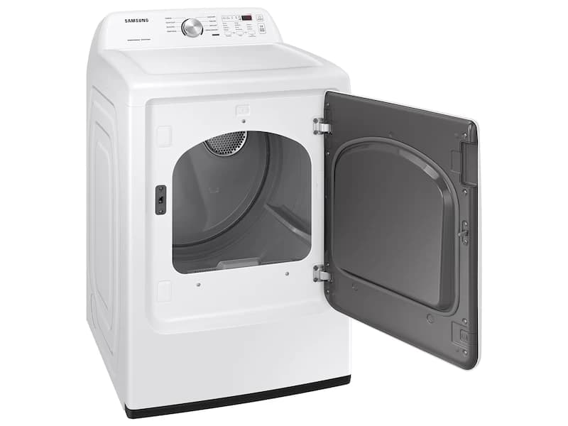 7.2 cu. ft. Electric Dryer with Sensor Dry in White view 5