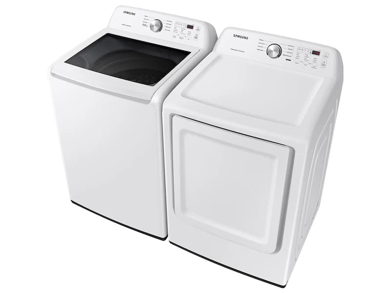 7.2 cu. ft. Electric Dryer with Sensor Dry in White view 8