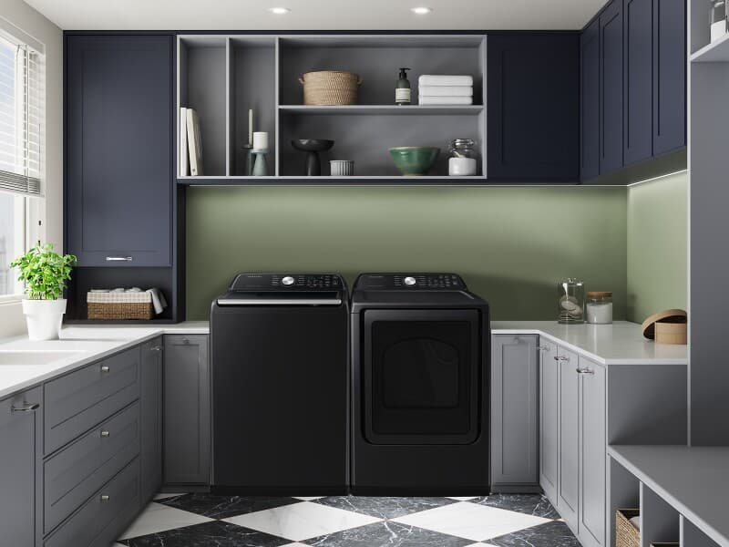 7.4 cu. ft. Electric Dryer with Sensor Dry – Brushed Black view 5