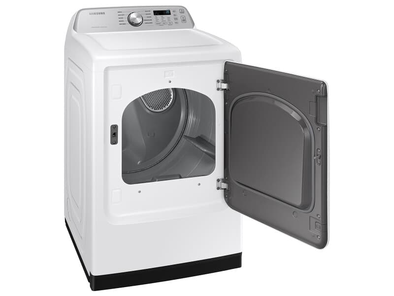 7.4 cu. ft. Electric Dryer with Sensor Dry – White view 6
