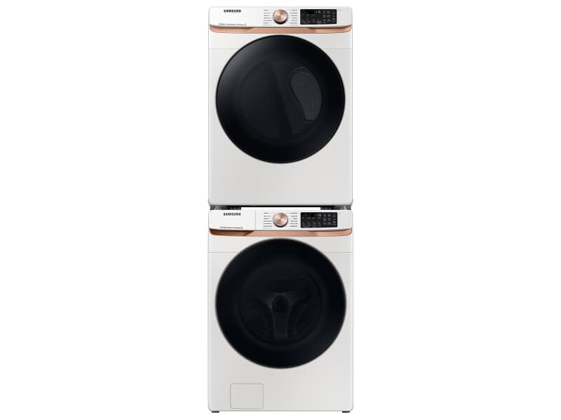 7.5 cu. ft. Smart Electric Dryer with Steam Sanitize+ and Sensor Dry in Ivory view 9