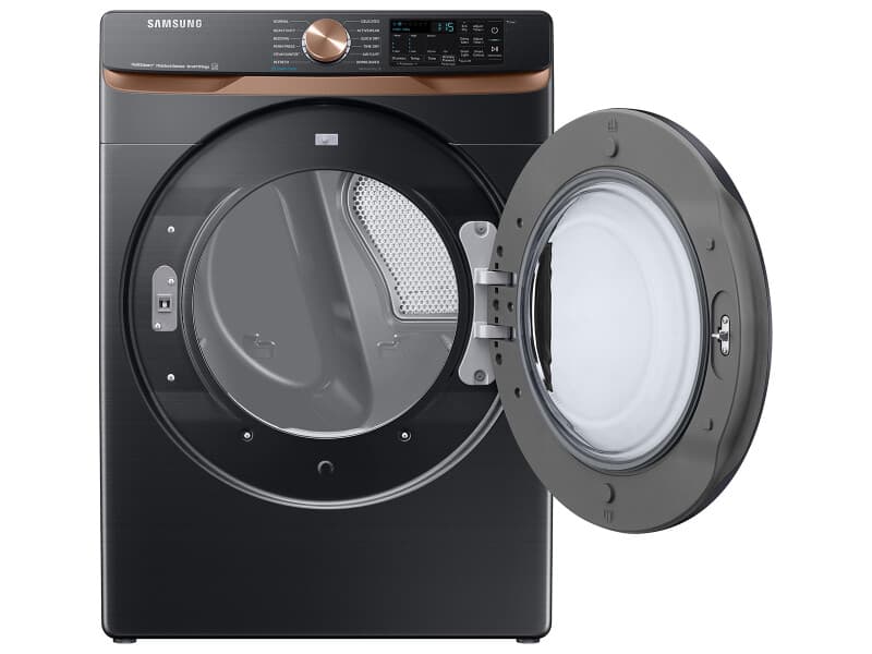 7.5 cu. ft. Smart Electric Dryer with Steam Sanitize+ and Sensor Dry in Brushed Black view 4