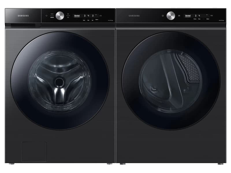 Bespoke 7.6 cu. ft. Ultra Capacity Electric Dryer with Super Speed Dry and AI Powered Smart Dial – Brushed Black view 6