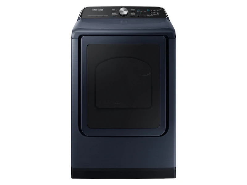 7.4 cu. ft. Smart Electric Dryer with Steam Sanitize+ and Pet Care Dry – Brushed Navy