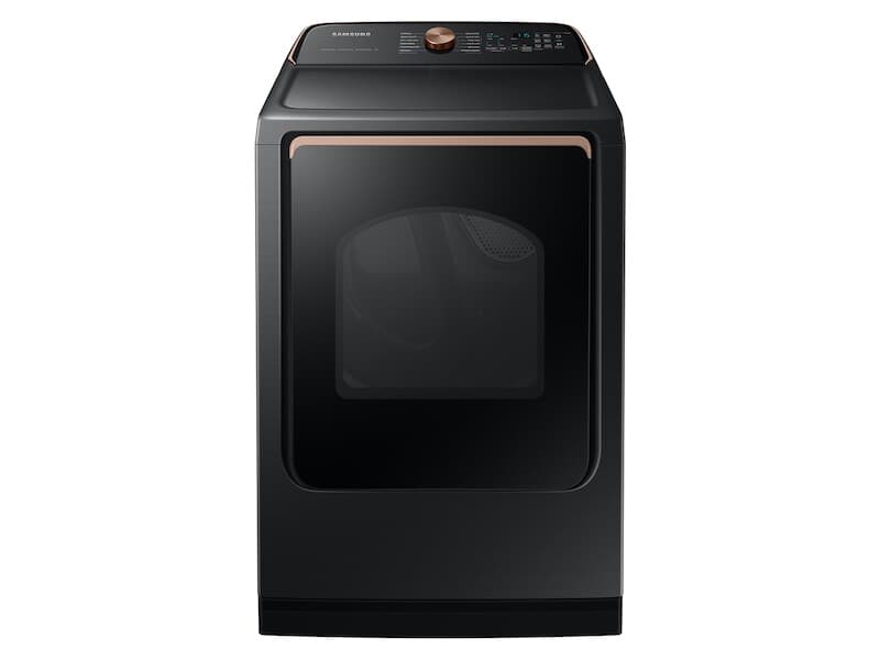7.4 cu. ft. Smart Electric Dryer with Pet Care Dry and Steam Sanitize+ in Brushed Black view 4