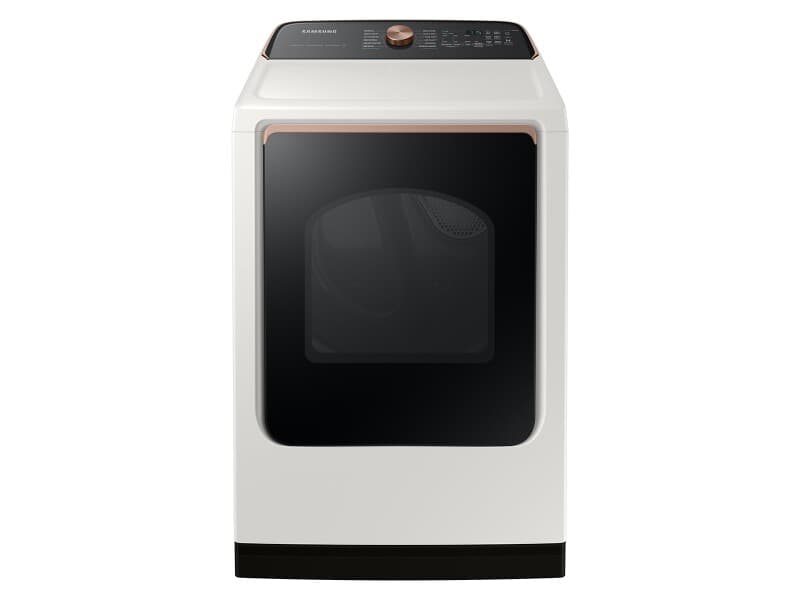 7.4 cu. ft. Smart Electric Dryer with Steam Sanitize+ – Ivory