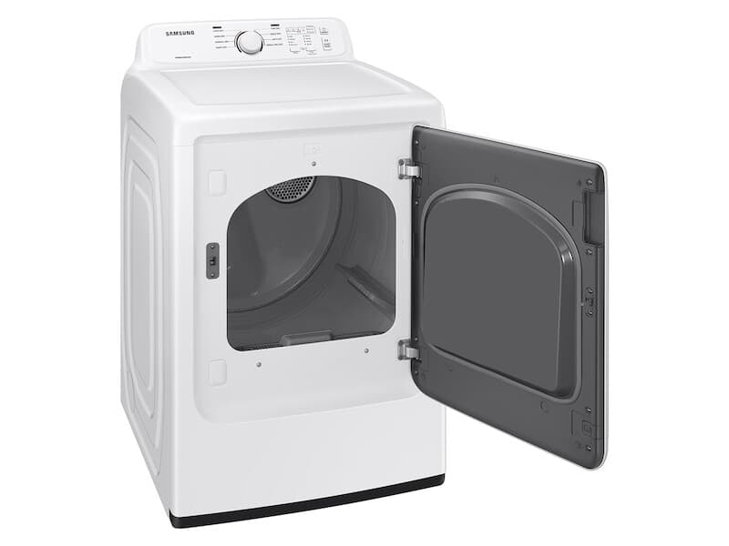 7.2 cu. ft. Gas Dryer with Sensor Dry and 8 Drying Cycles in White view 6