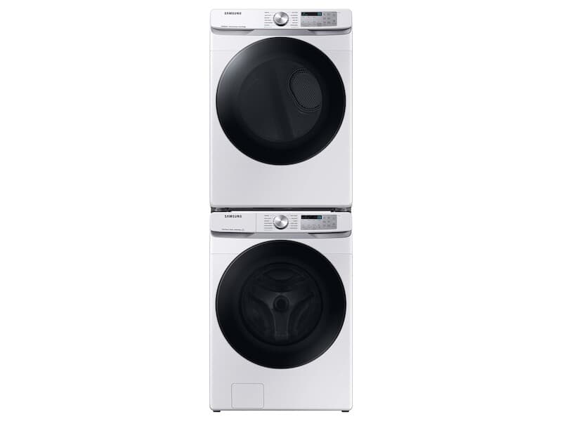7.5 cu. ft. Smart Gas Dryer with Steam Sanitize+ in White view 8